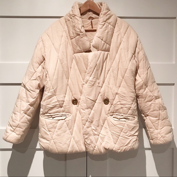 Free People pillow jacket open front - Picture 2 of 8